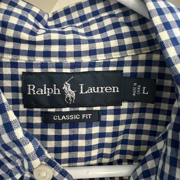 TWO Polo Ralph lauren men’s sport button down size large - Picture 6 of 8
